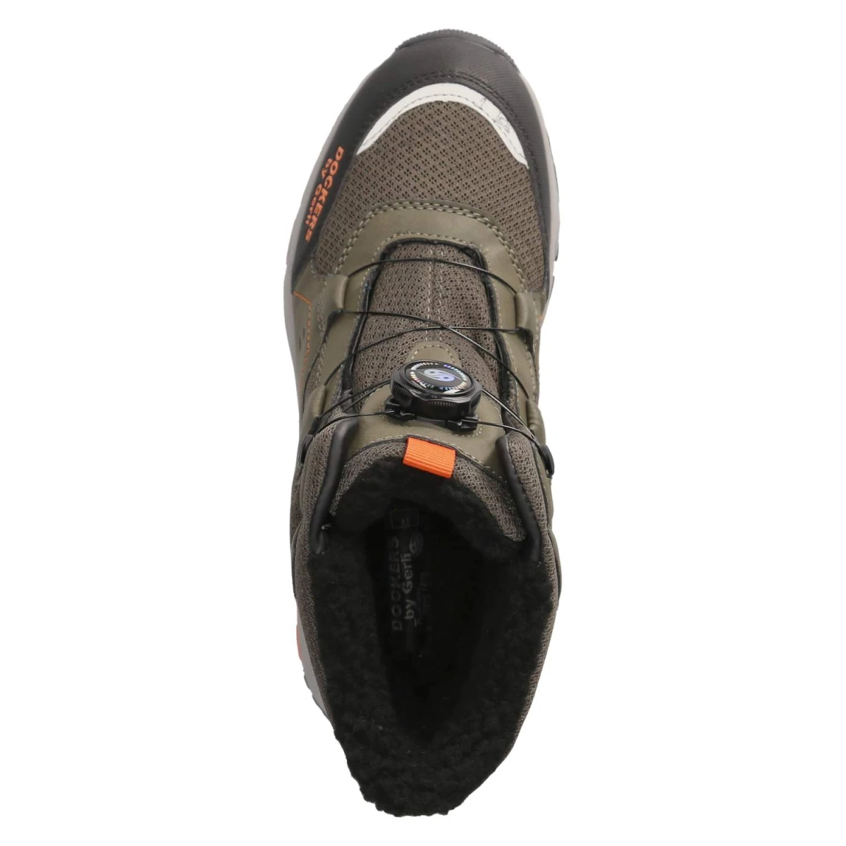 Schnürstiefeletten - khaki