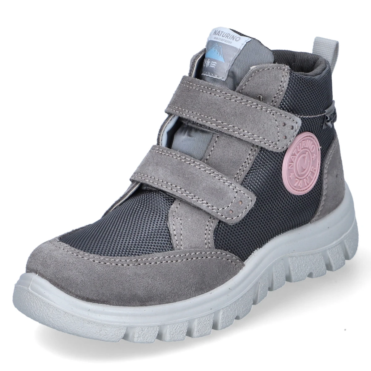 Klettstiefeletten GEMINAE - DARK GREY-ROSE