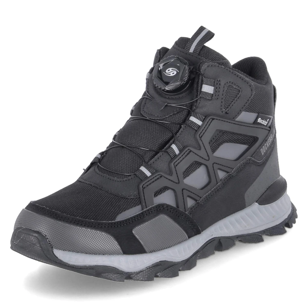 Winterstiefeletten - schwarz/grau