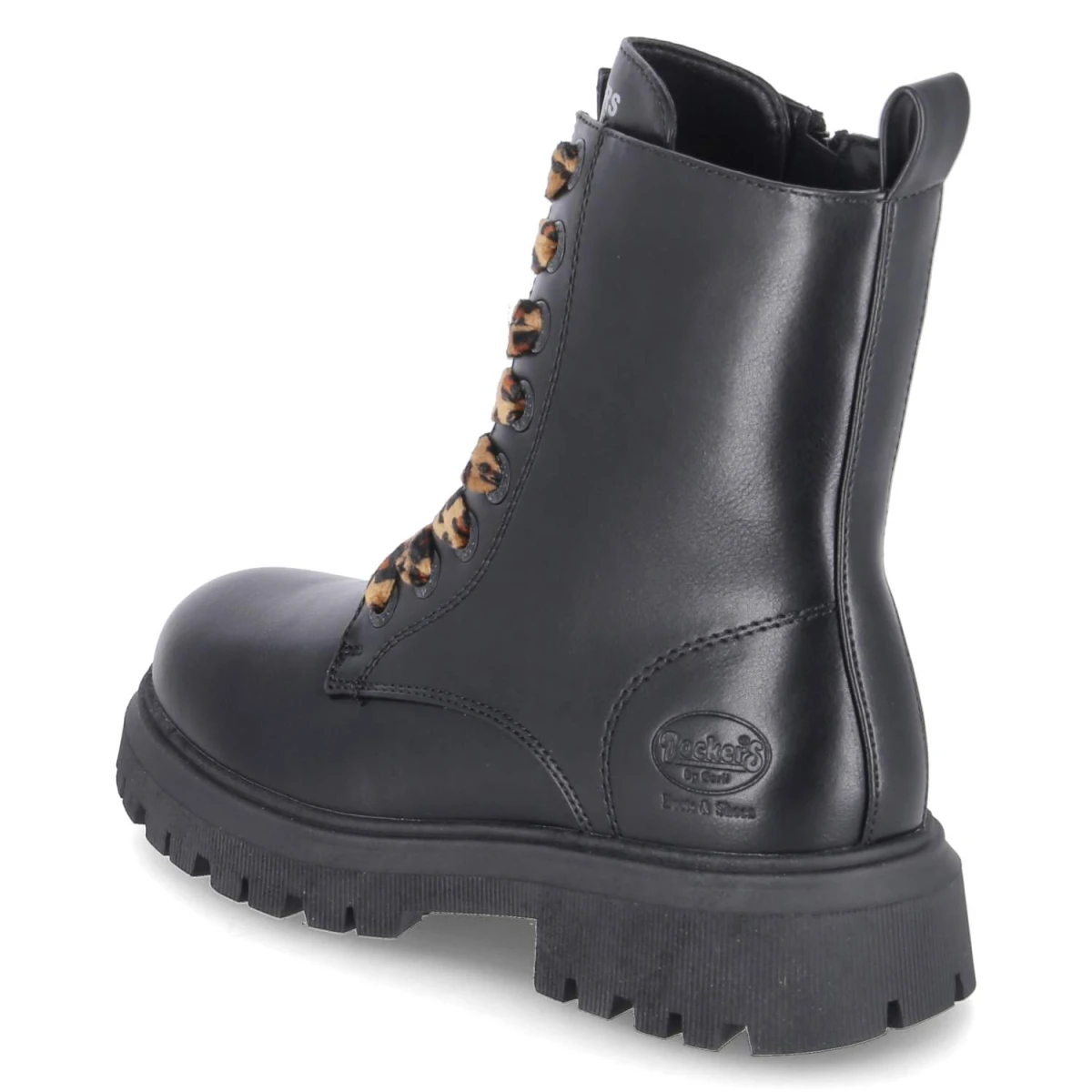 Schnürboots - schwarz