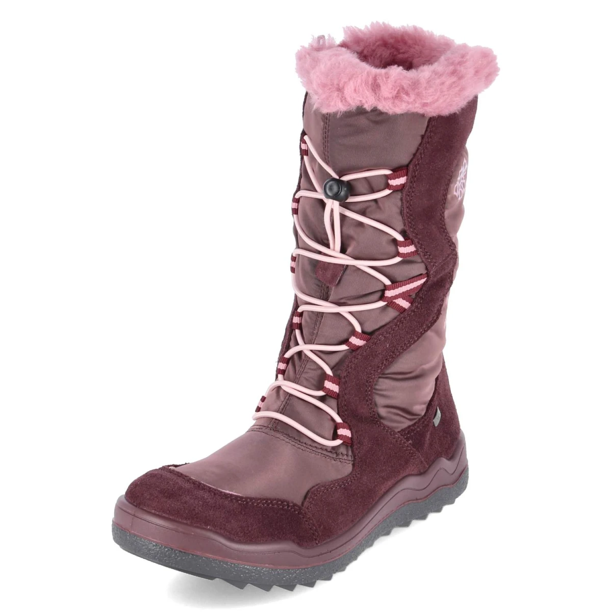 Snowboots - red wine/pink