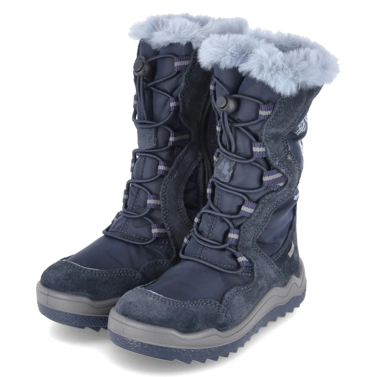 Snowboots - navy/hellblau