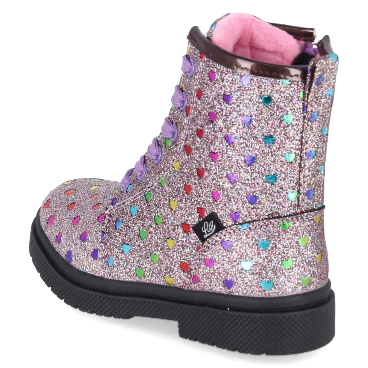 Stiefeletten ISALIE - lila/bunt