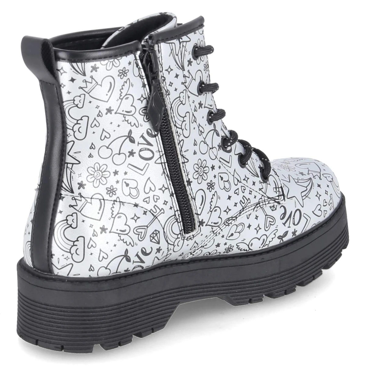 Boots GRAVLEN HI DOODLE DOWN - slbk
