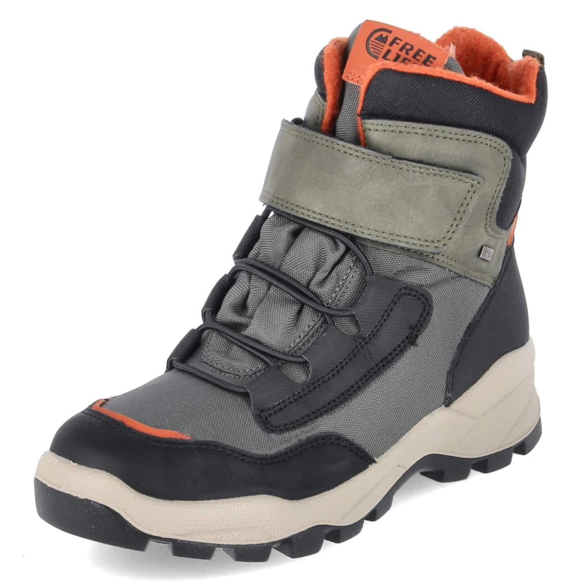 Snowboots - wood/orange