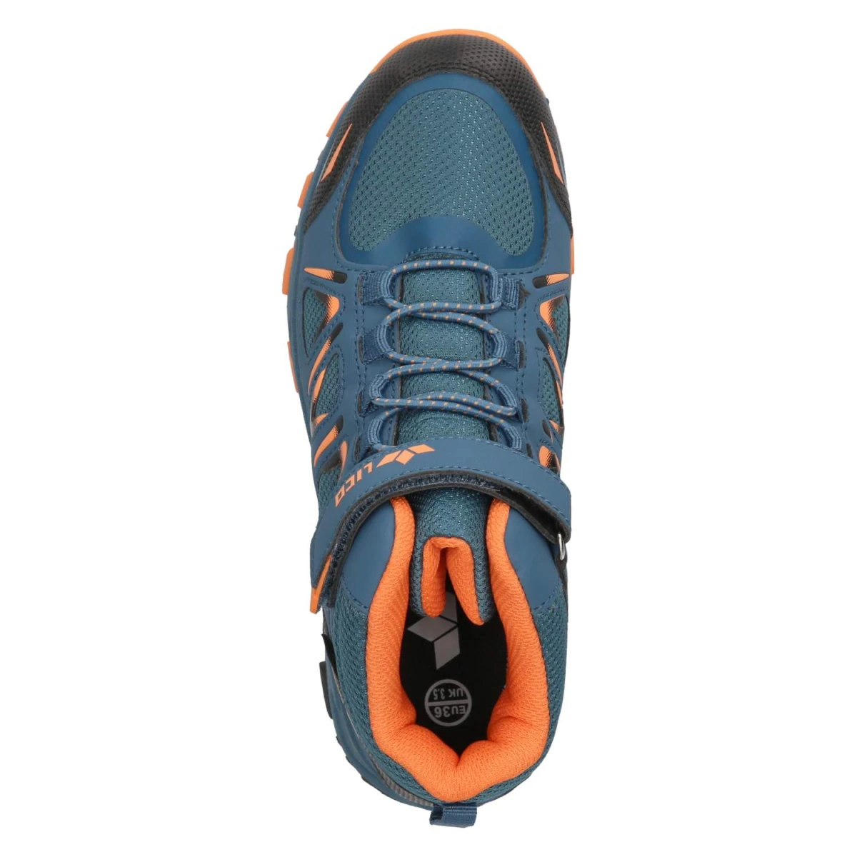 Outdoorboots - Petrol/Orange