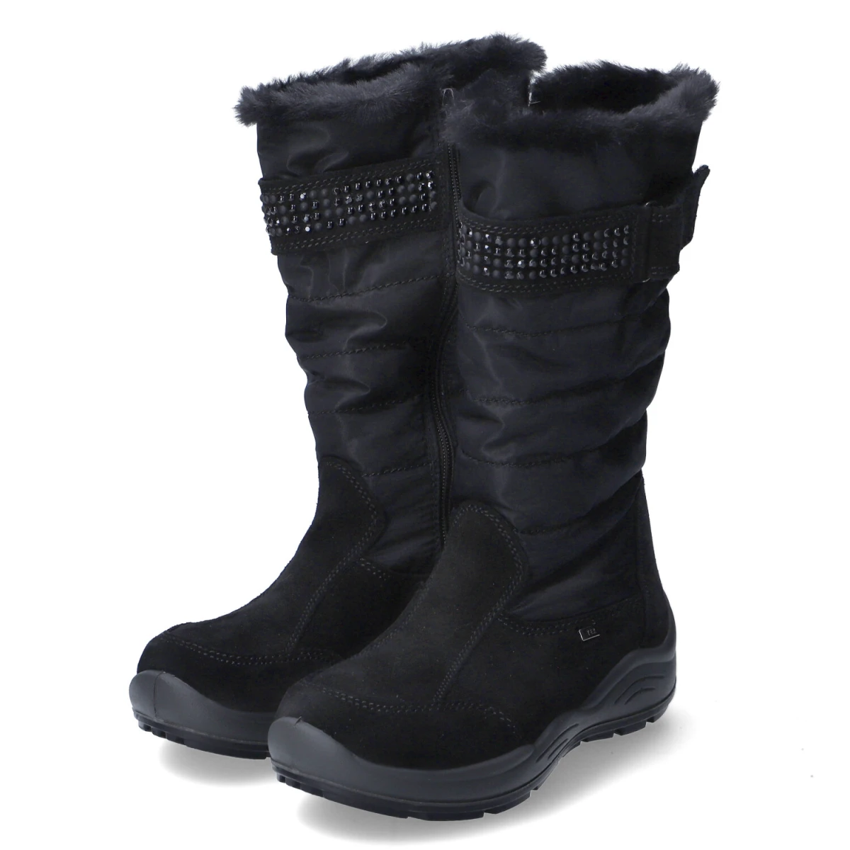 Winterstiefel - black/black