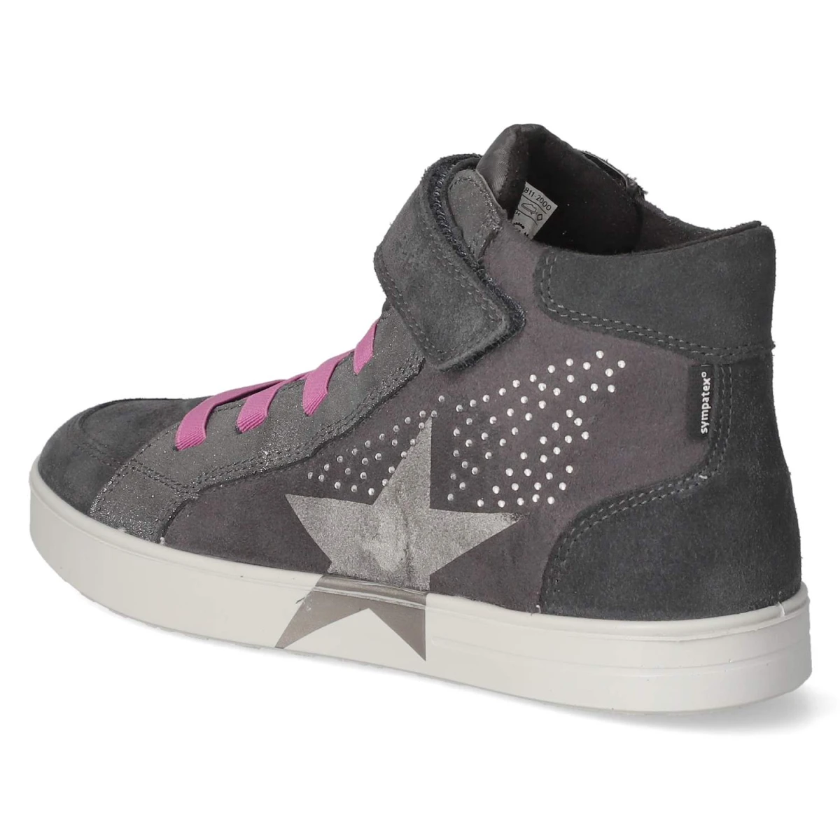 Klettboots  STELLA - grau