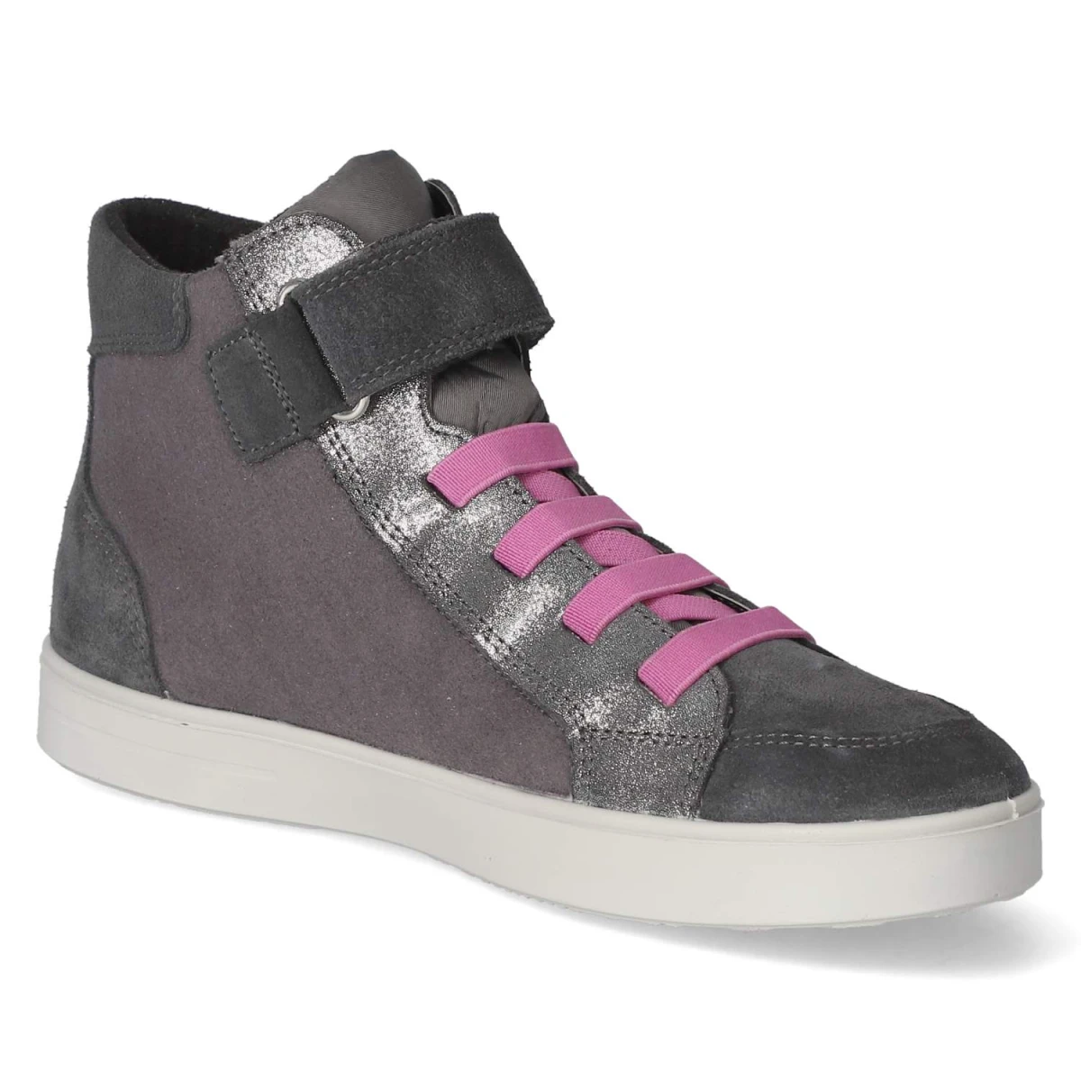 Klettboots  STELLA - grau