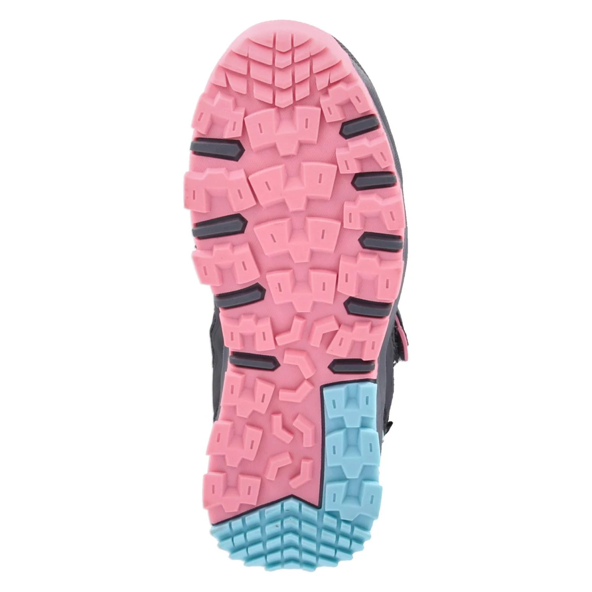 Outdoorboots ALLEN HIGH VS - anthrazit/pink/türkis