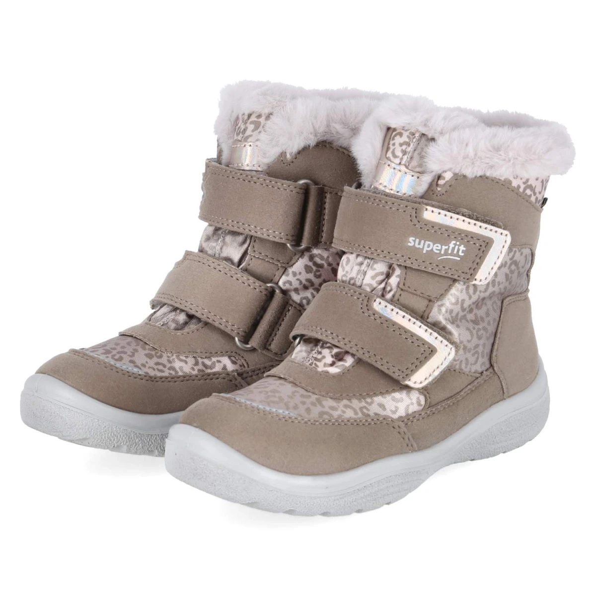 Winterstiefeletten CRYSTAL - BEIGE/ROSA