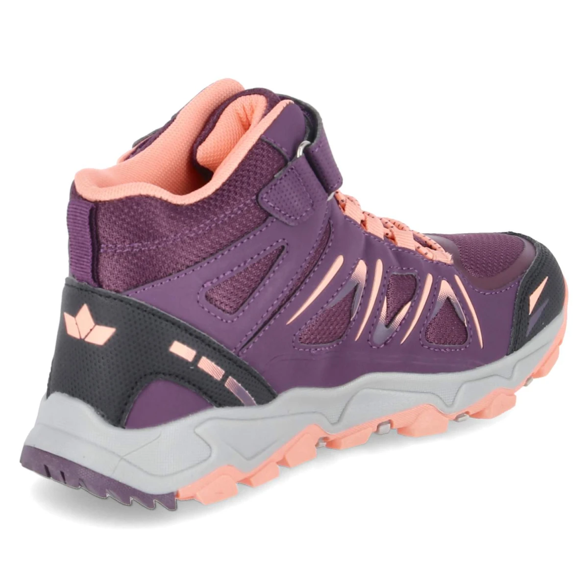 Outdoorboots ALLEN HIGH VS - bordeaux/pink