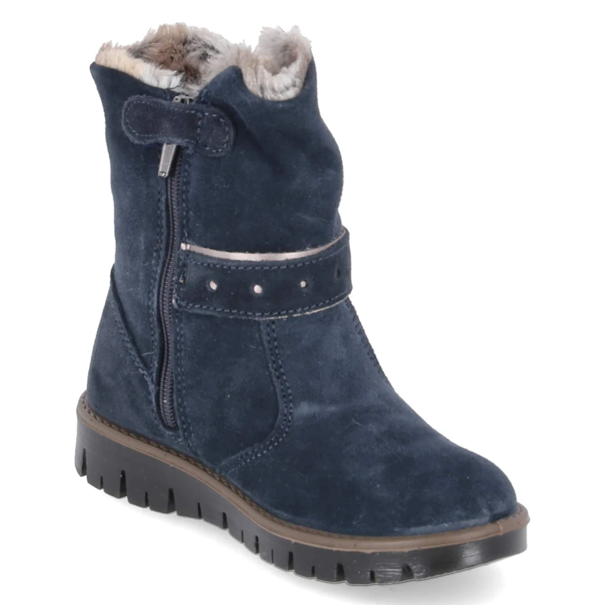 Winterstiefeletten - navy