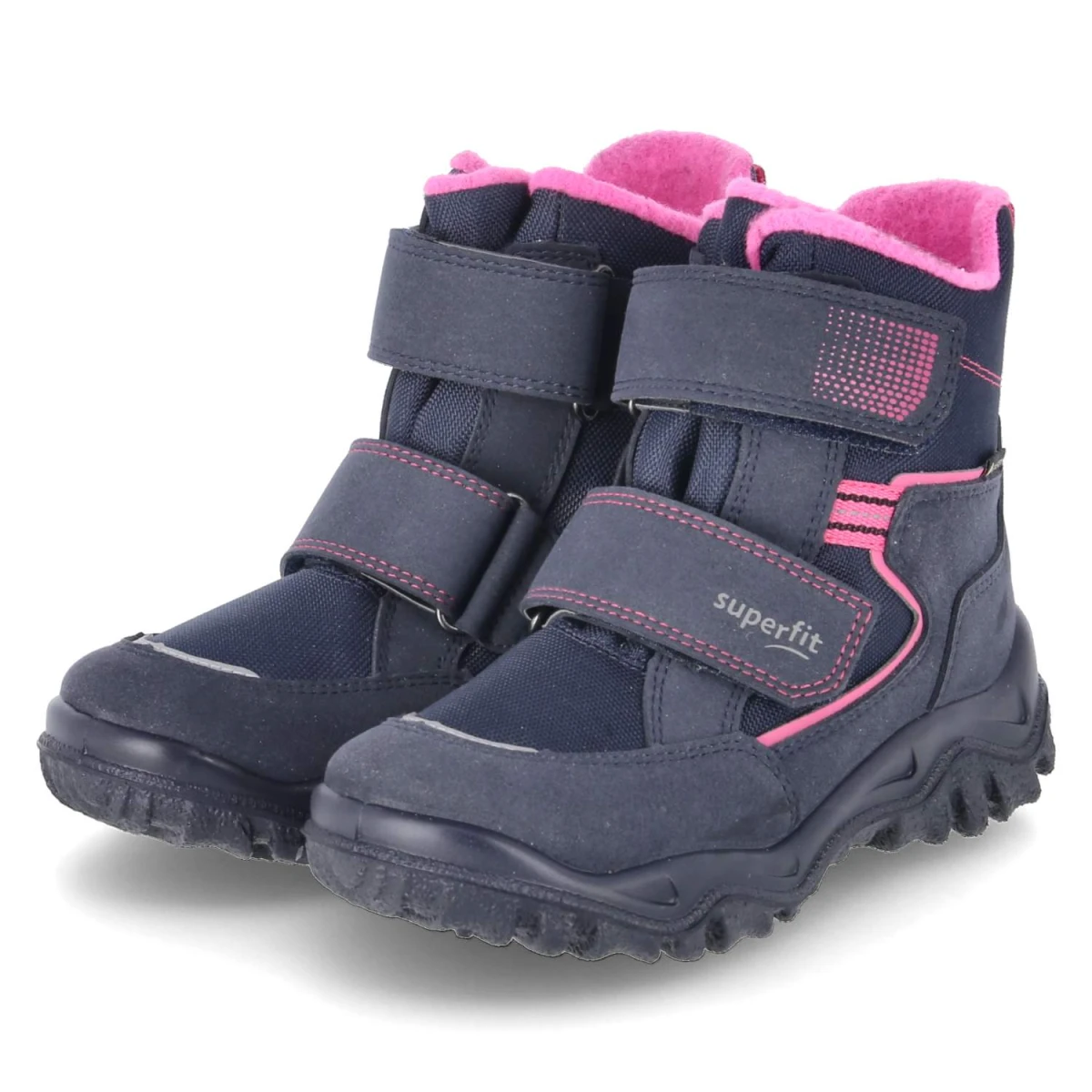 Snowboots HUSKY - BLAU/PINK