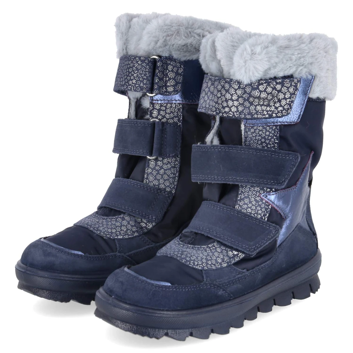 Winterstiefel FLAVIA - BLAU/GRAU