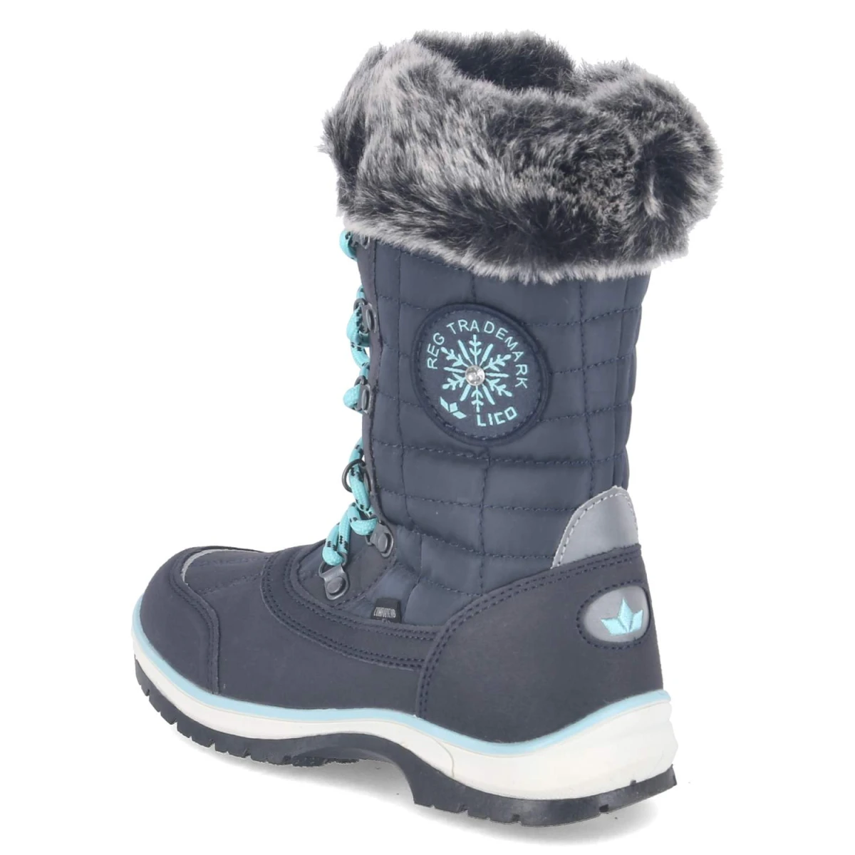 Snowboots LILLESAND - marine/türkis