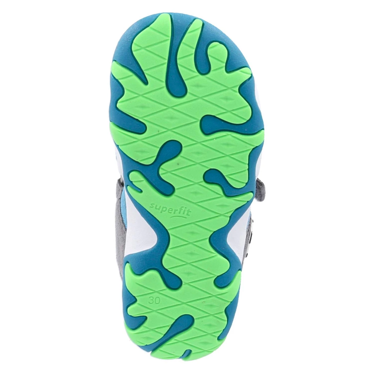 Sandalen MIKE 3.0 - Hellgrau/türkis