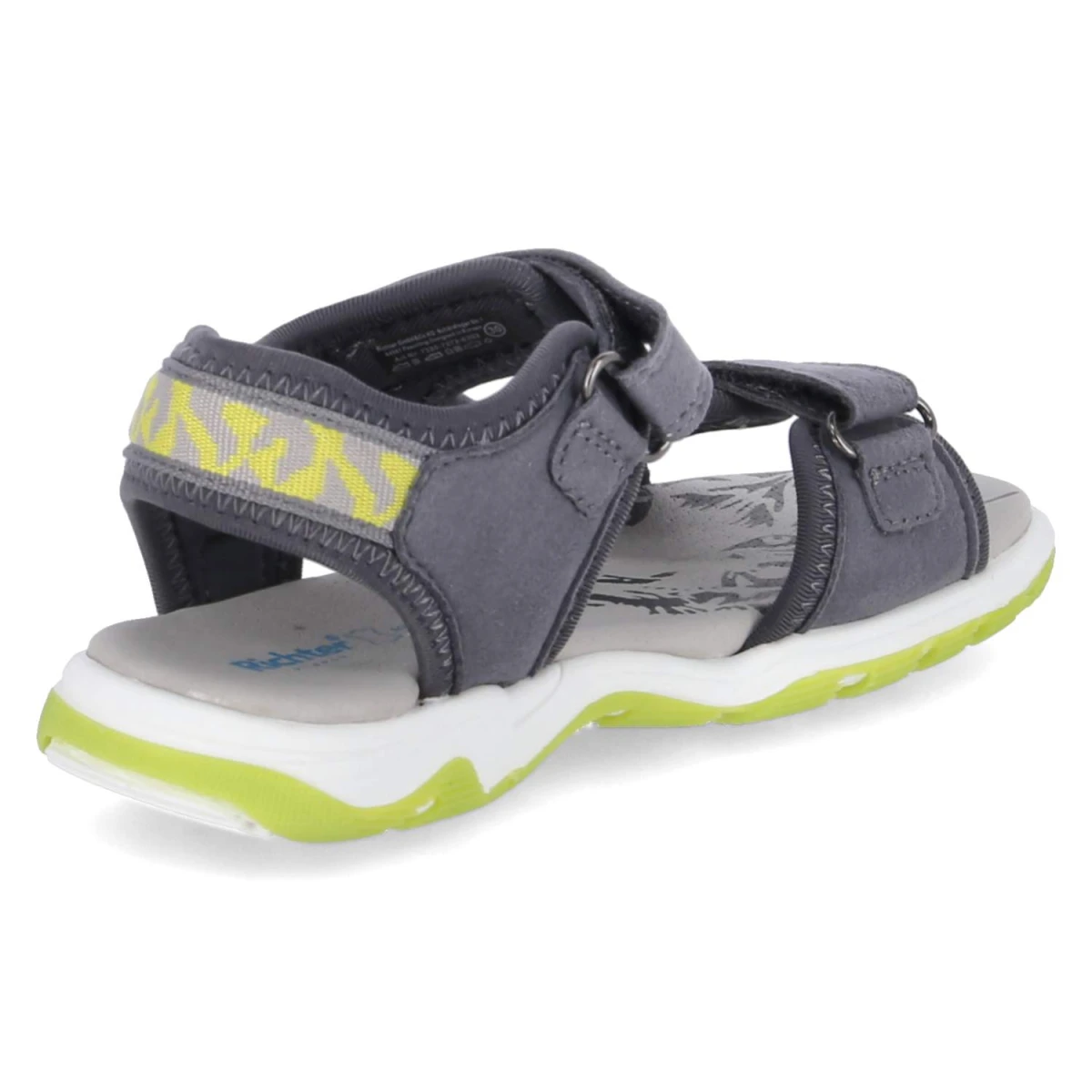 Sandalen - ash/neon yellow