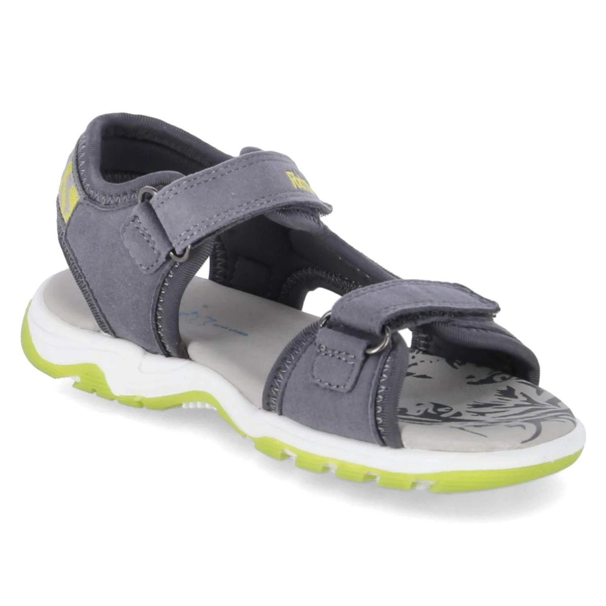 Sandalen - ash/neon yellow