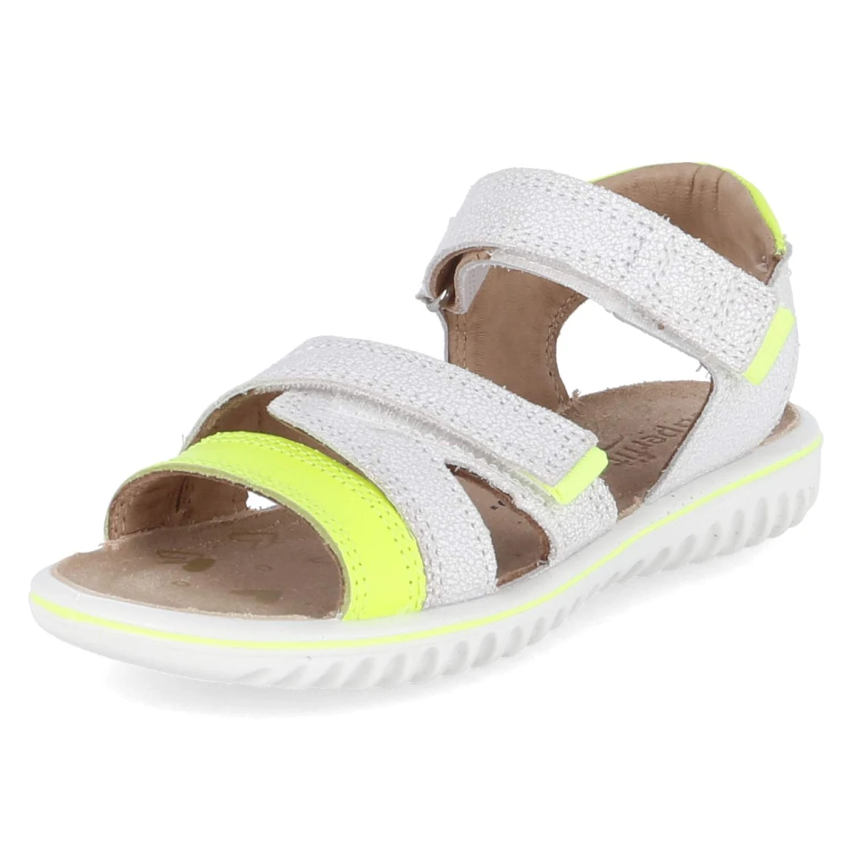 Sandalen SPARKLE - WEIß/GELB