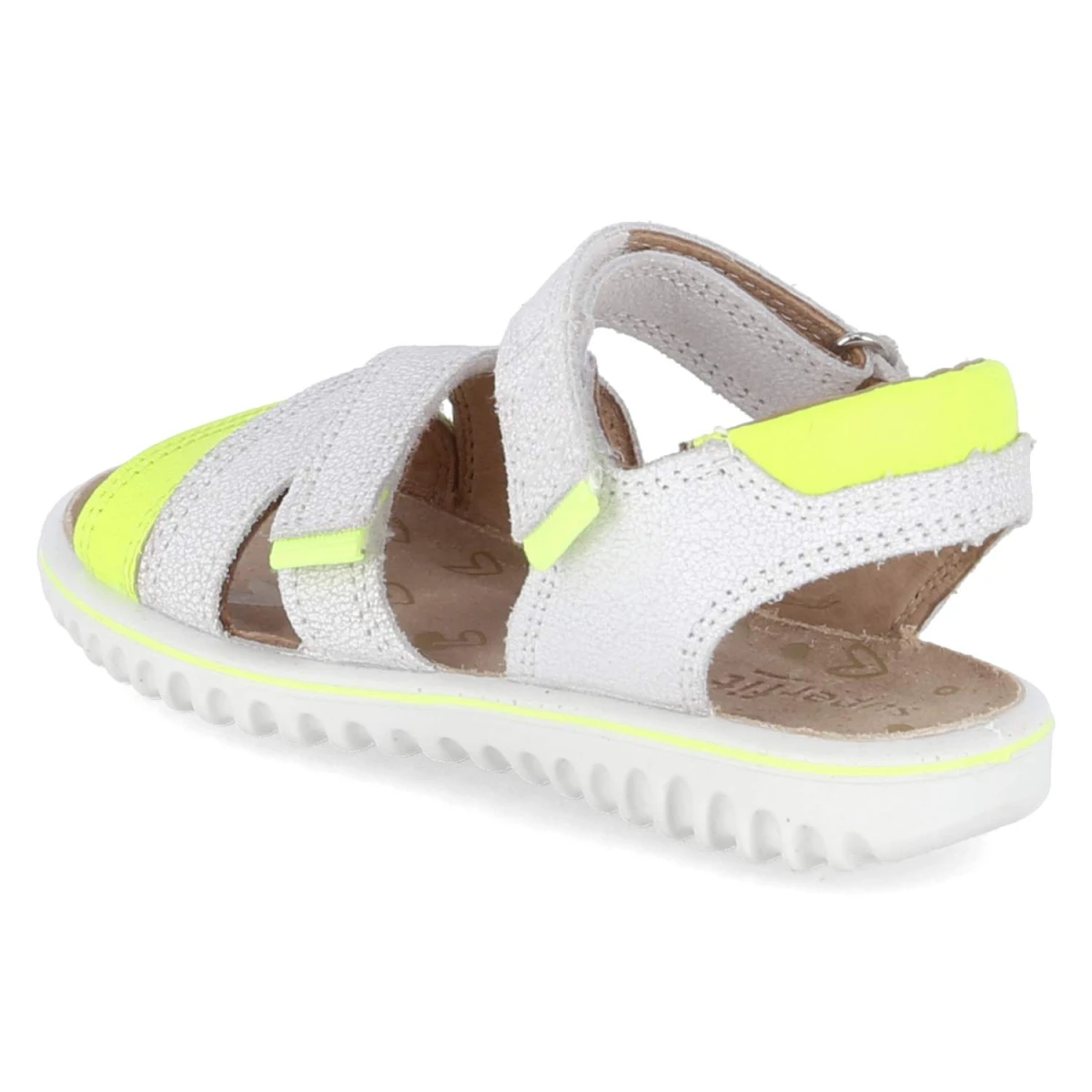 Sandalen SPARKLE - WEIß/GELB