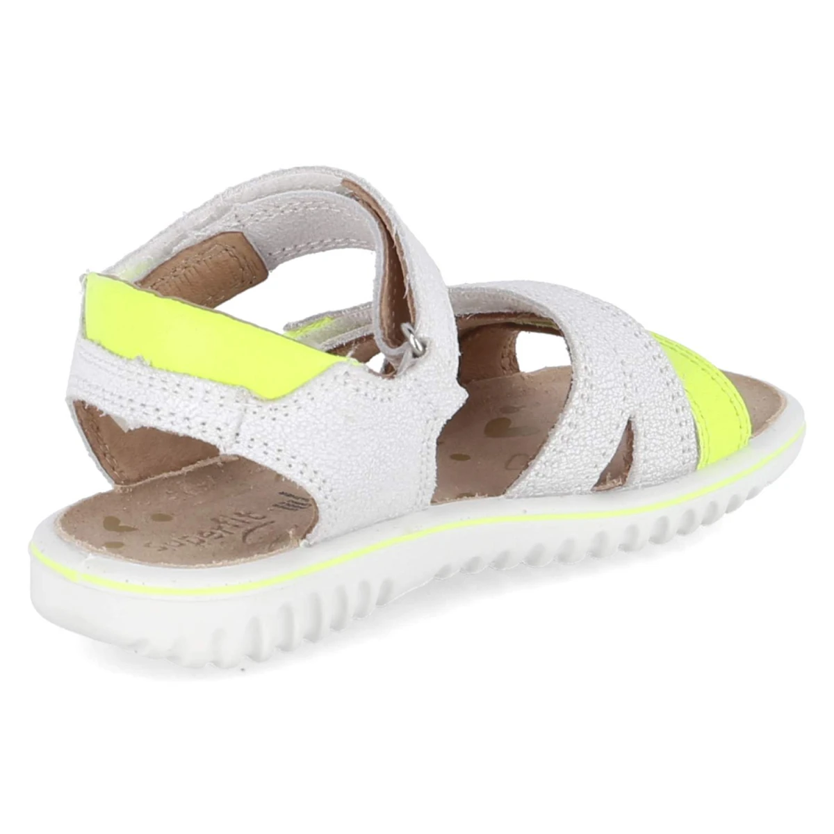 Sandalen SPARKLE - WEIß/GELB