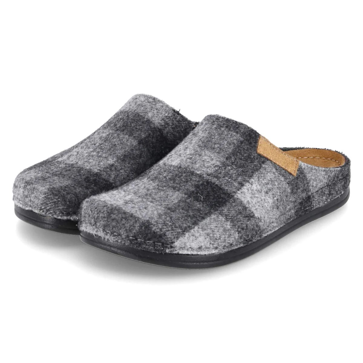 Hausschuhe LUKA - 003 dk grey Sake