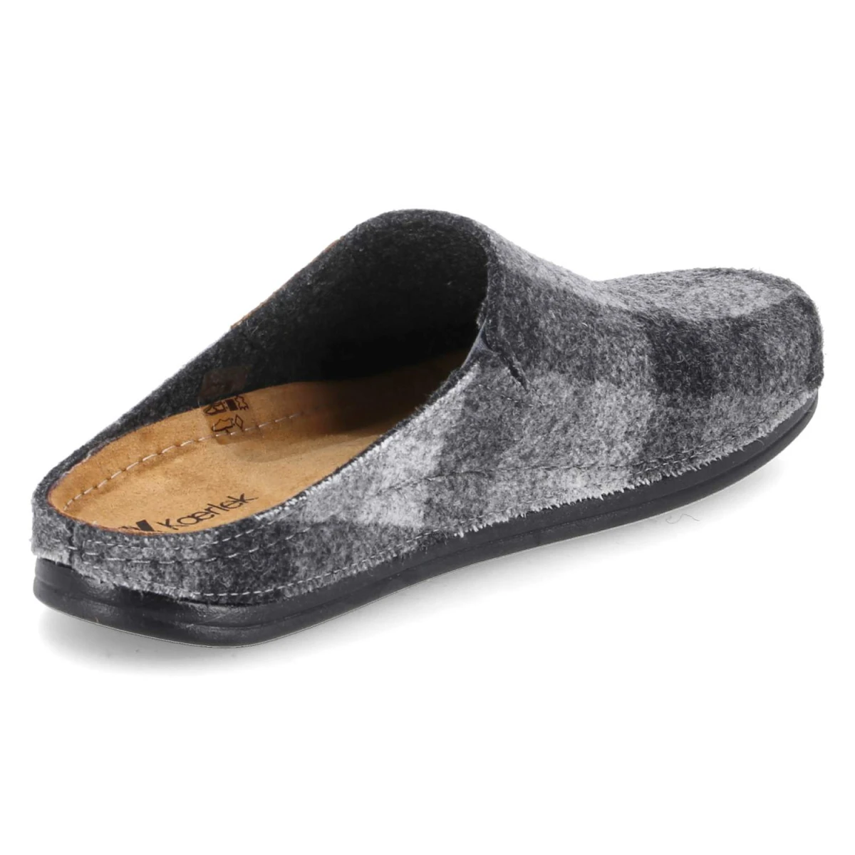 Hausschuhe LUKA - 003 dk grey Sake