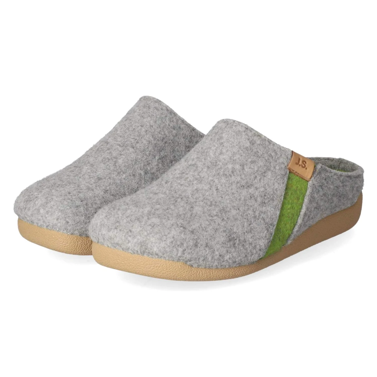 Pantoffeln CARA 05 - GRAU-KOMBI