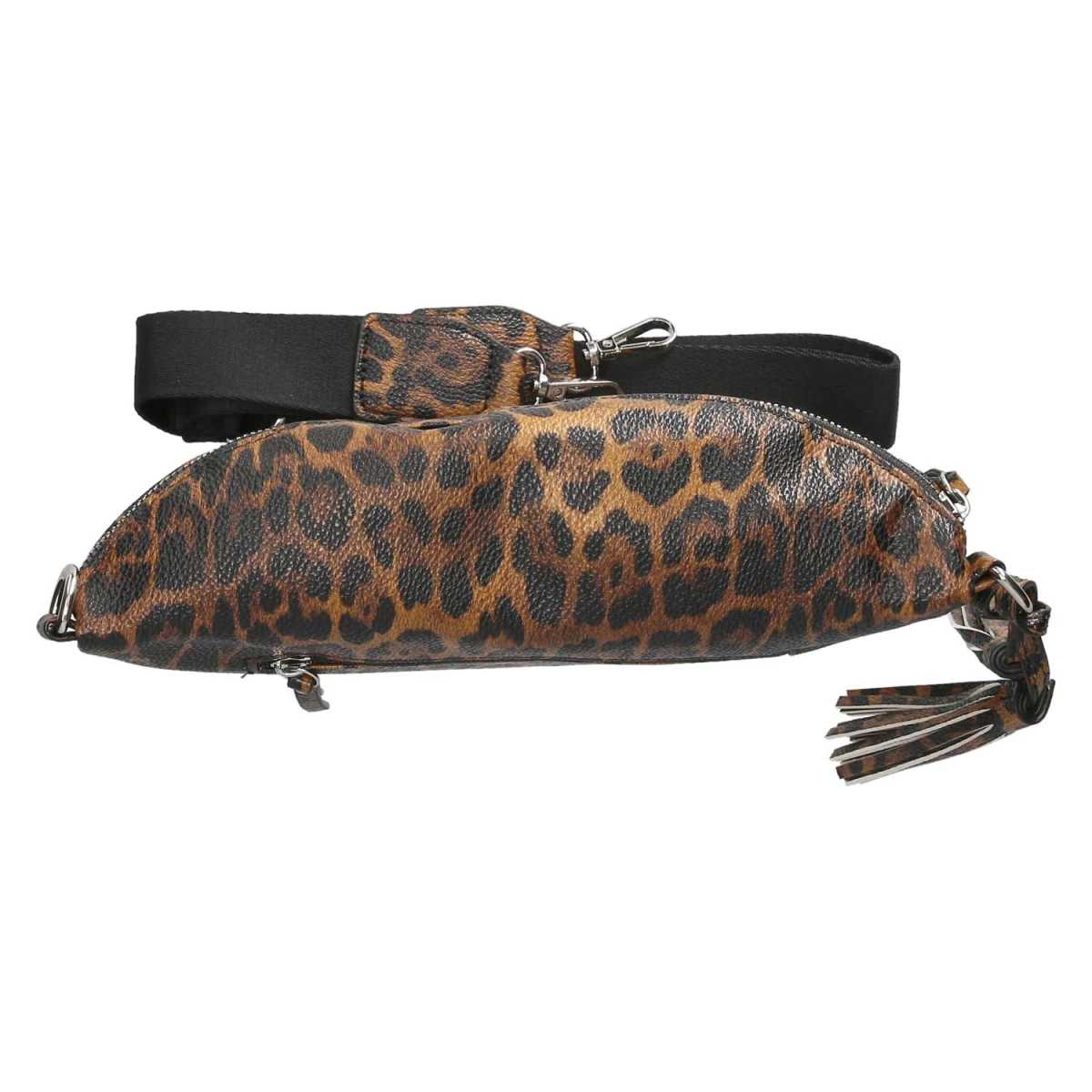 Umhängetasche - black/cognac