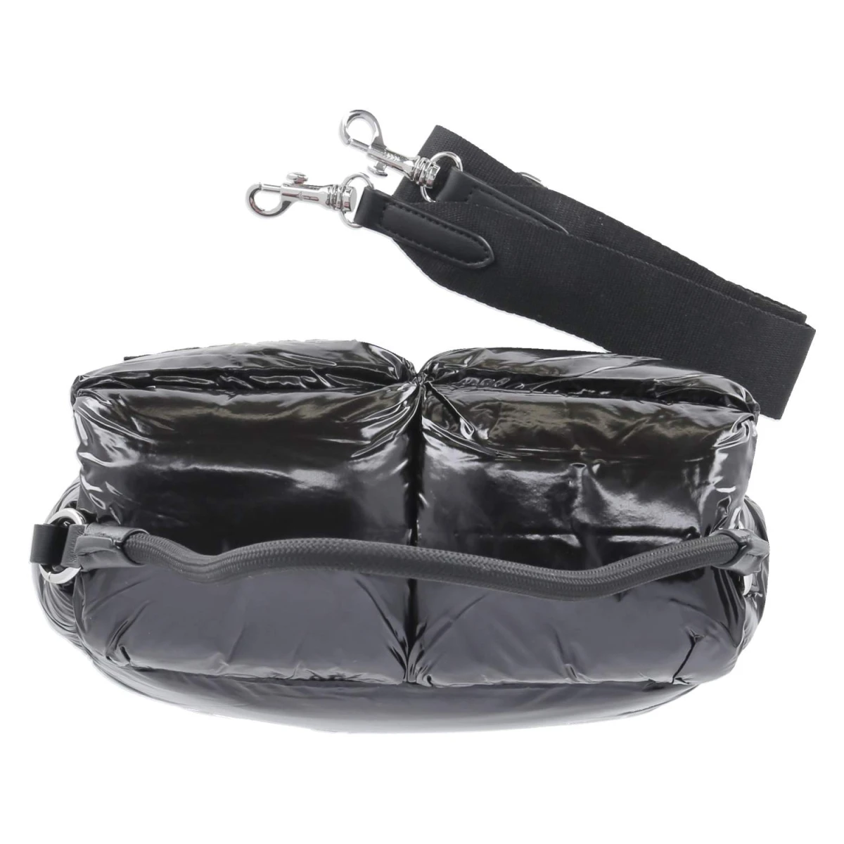 Flap Bag VARSITY ZORA - Black