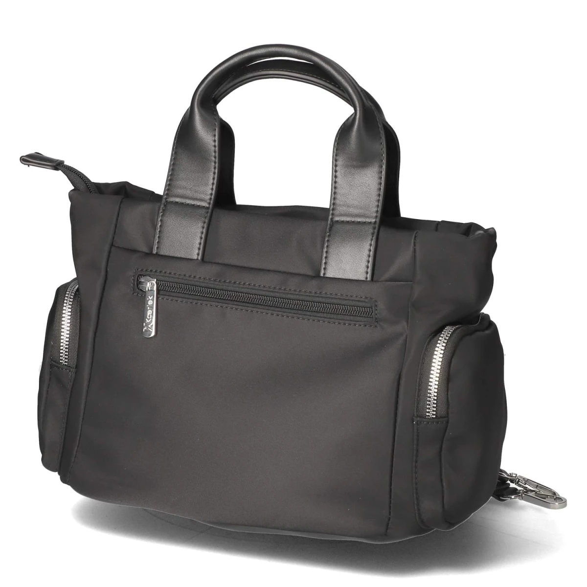 Henkeltasche - schwarz