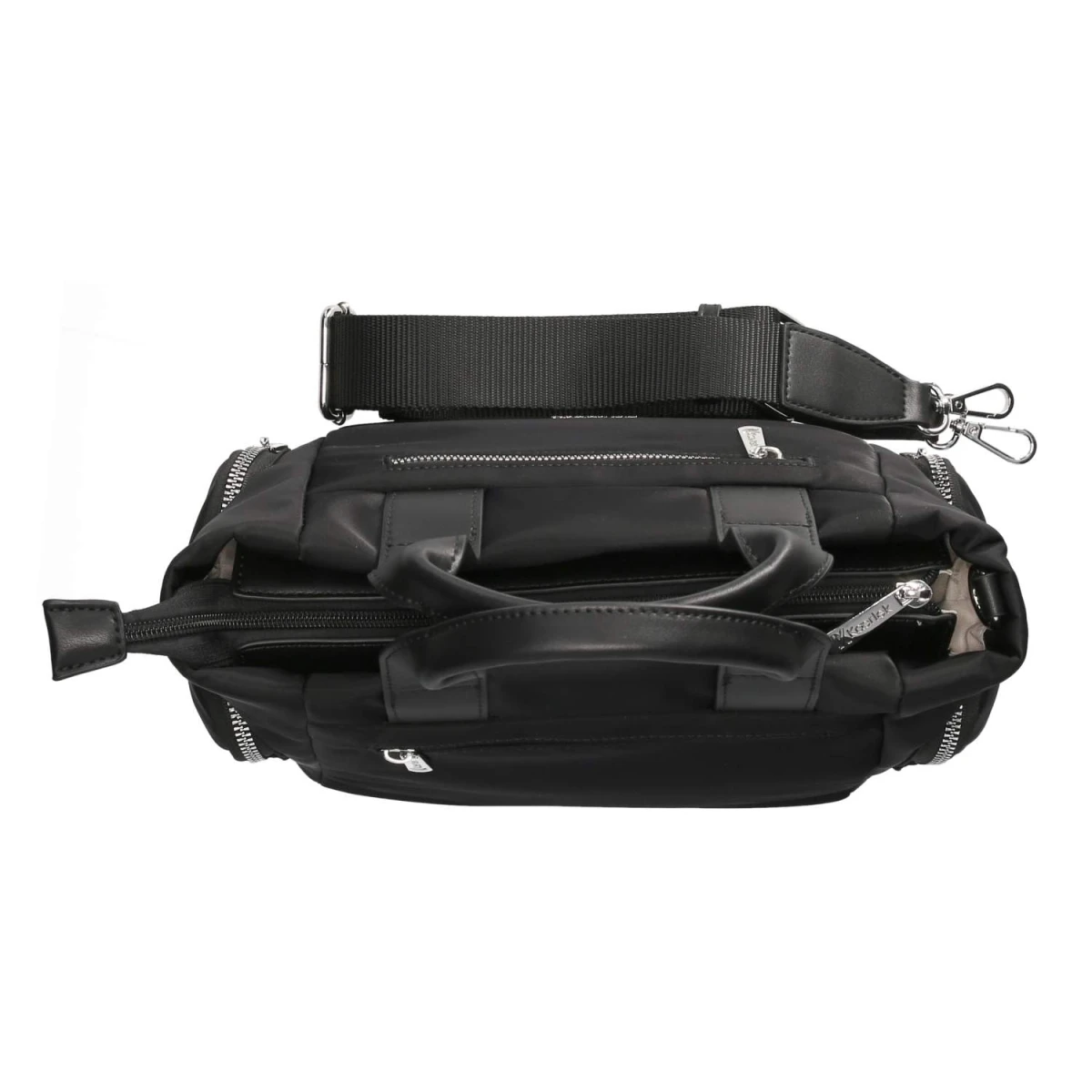 Henkeltasche - schwarz