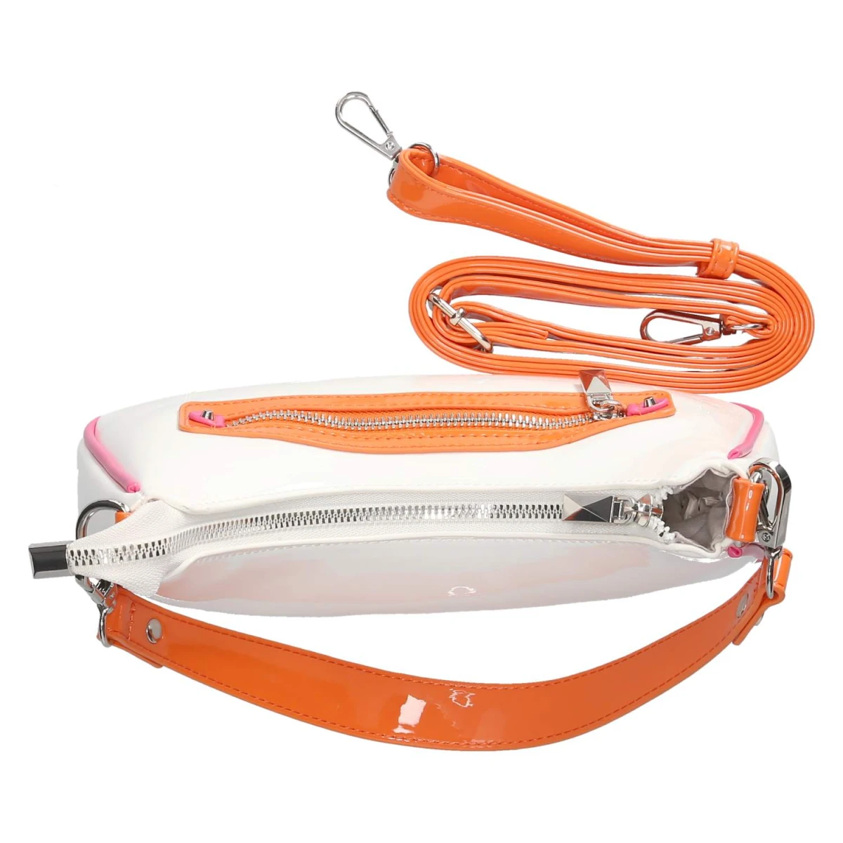 Schultertasche - white-kombi