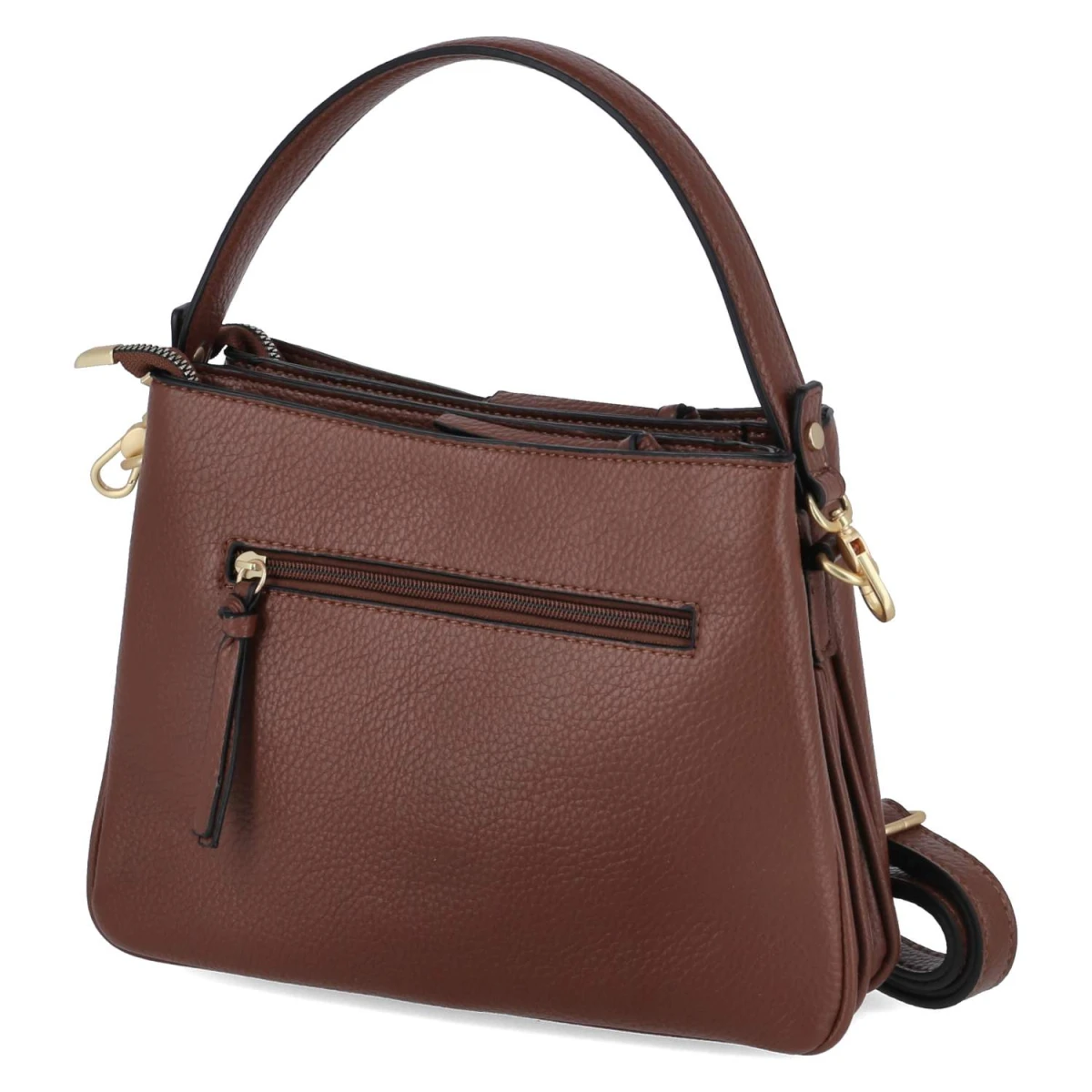 Schultertasche MAISCHA - cognac
