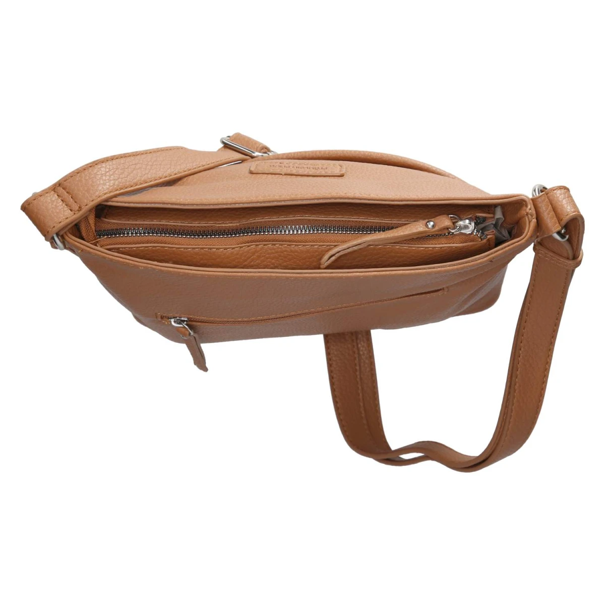 Schultertasche - cognac