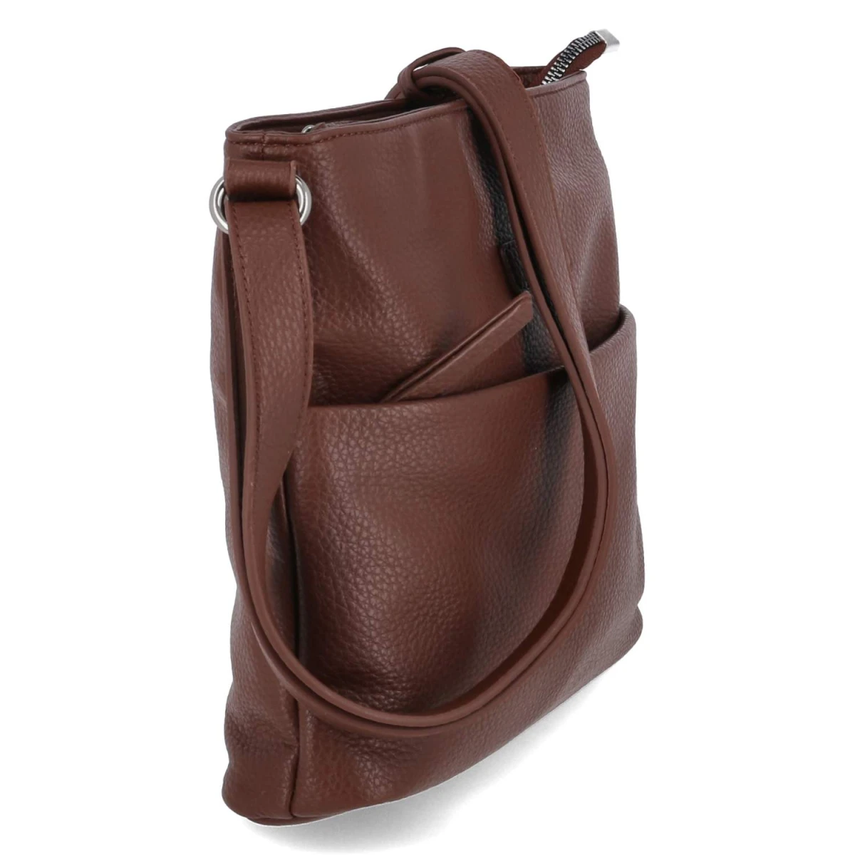 Schultertasche - darkcognac