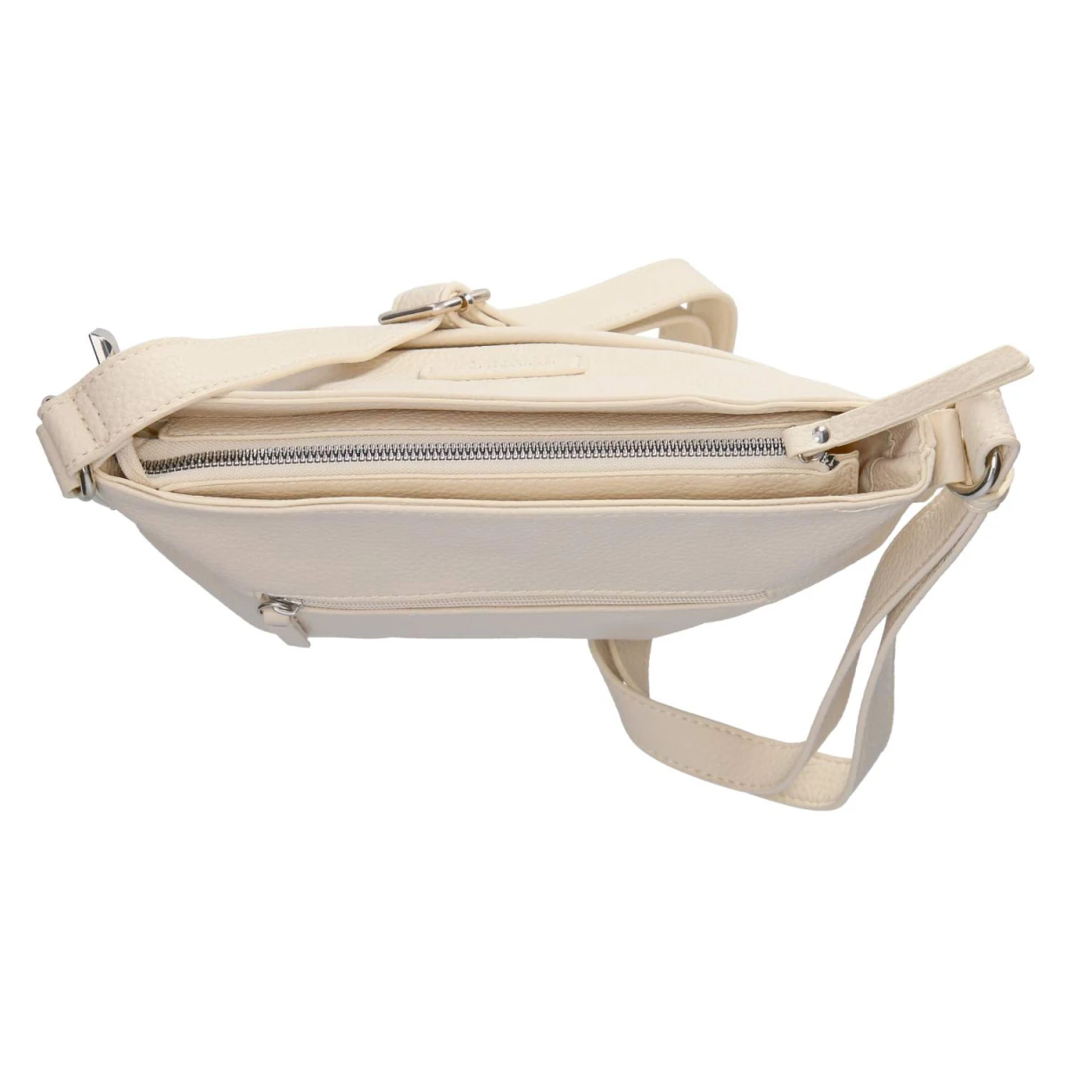 Schultertasche - beige