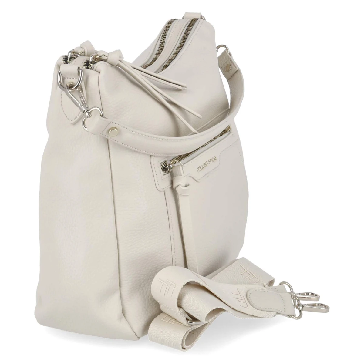 Schultertasche - beige