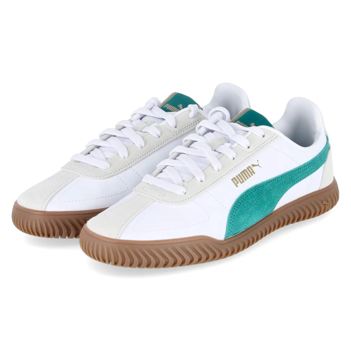 Low Sneaker CLUB KAYZER OG - PUMA White-Wild Green