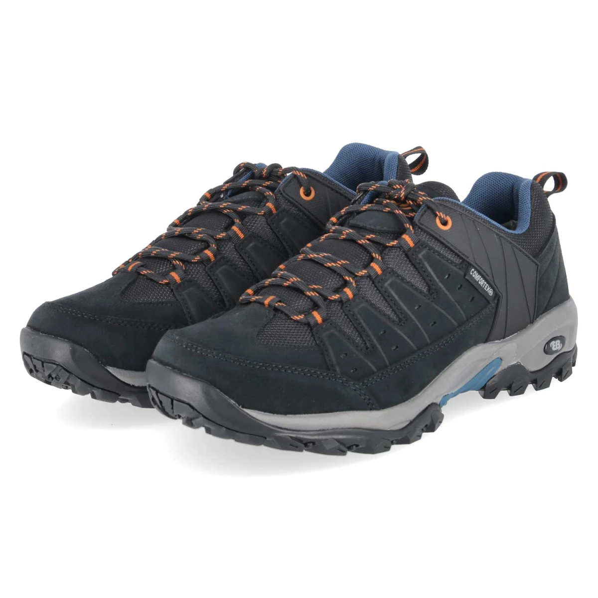 Outdoor-Sneaker MOUNT PINOS Lo - schwarz/blau/orange