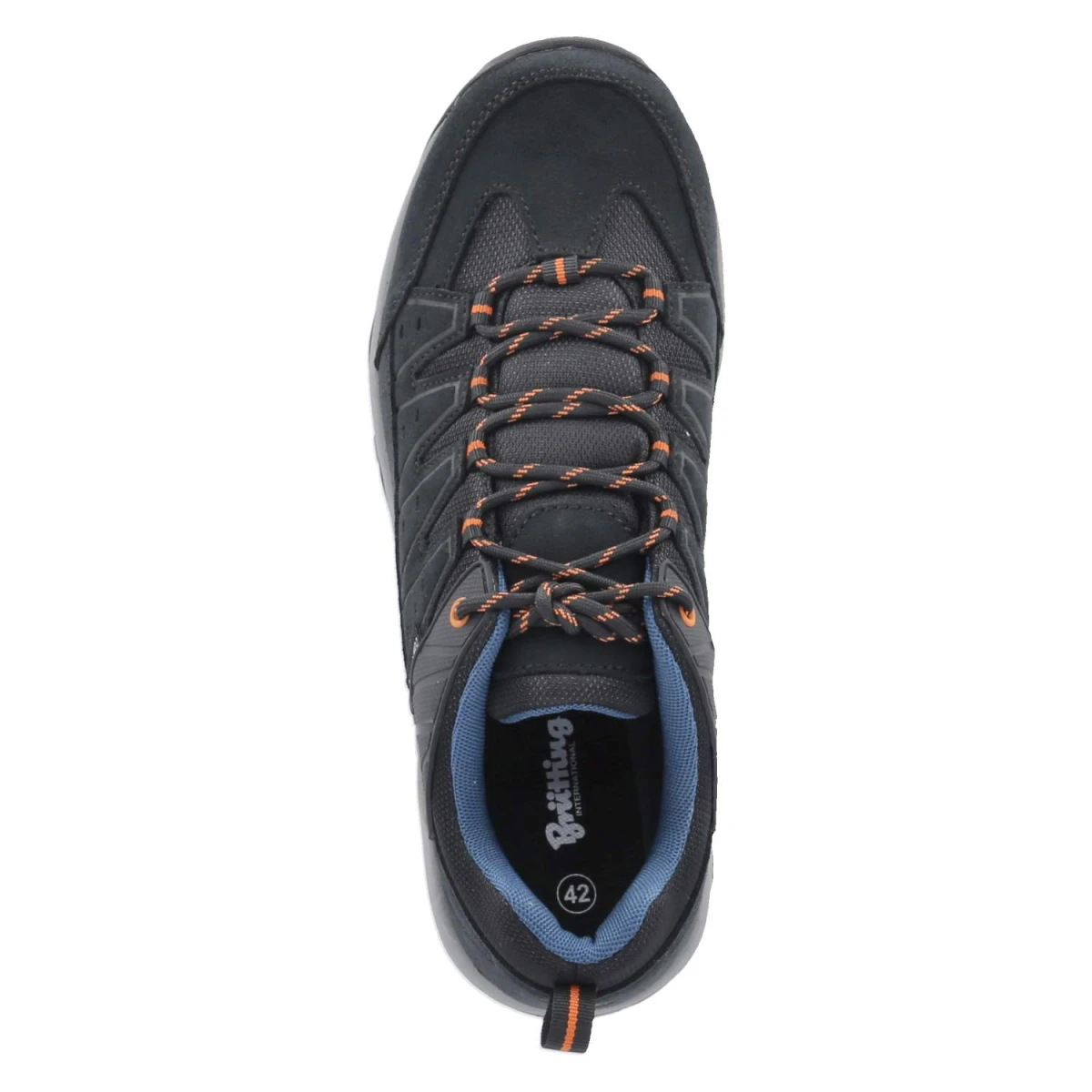 Outdoor-Sneaker MOUNT PINOS Lo - schwarz/blau/orange