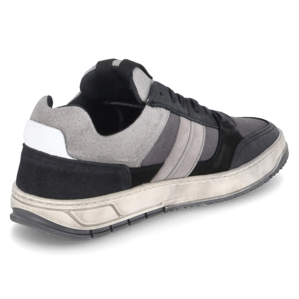 Low Sneaker - Black - Grey