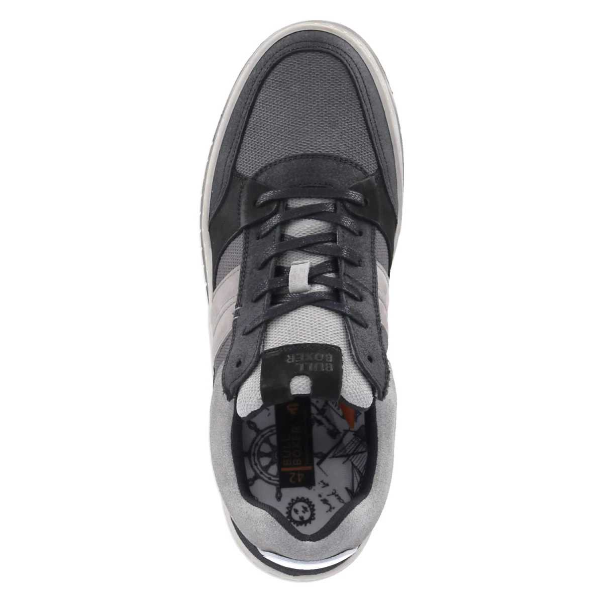 Low Sneaker - Black - Grey
