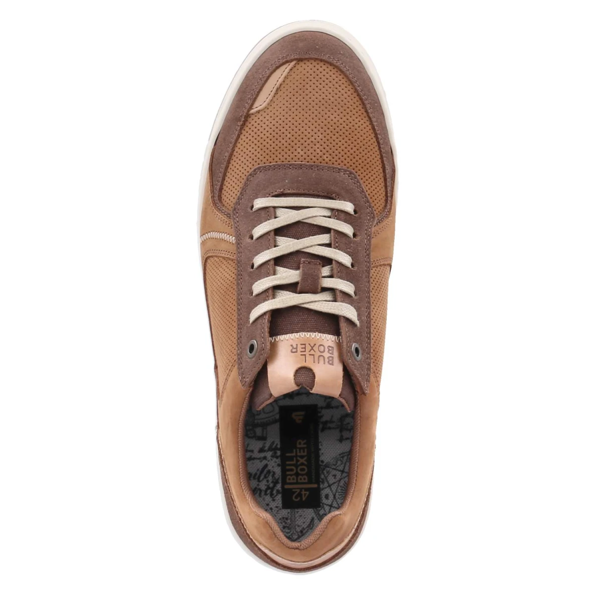 Low Sneaker - cognac - dark brown