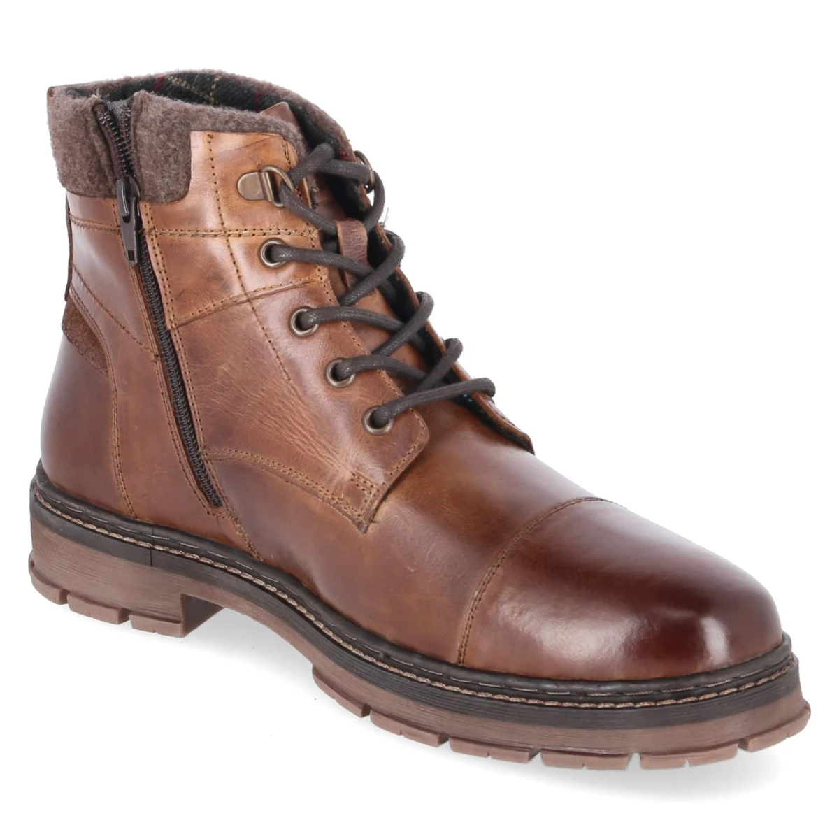 Boots - cognac