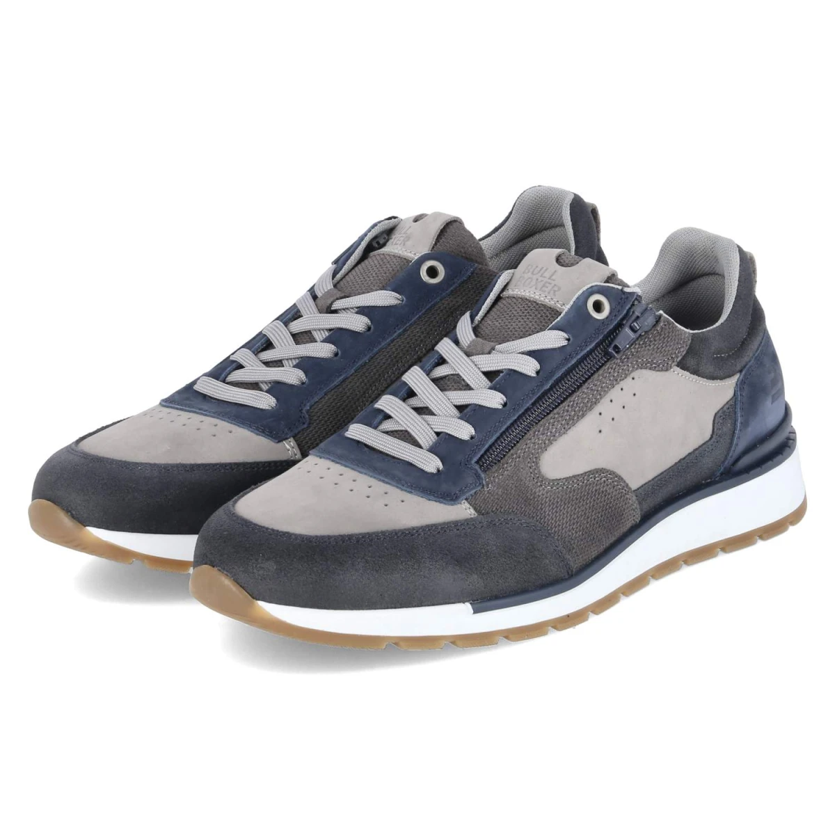 Low Sneaker - Navy-Grey