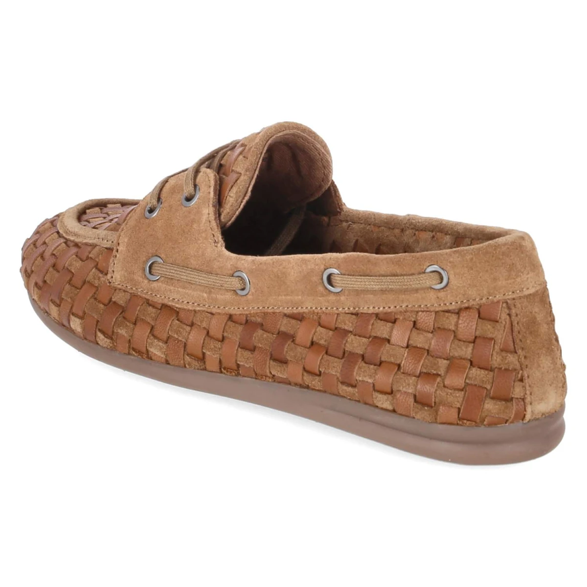 Bootsschuhe - cognac