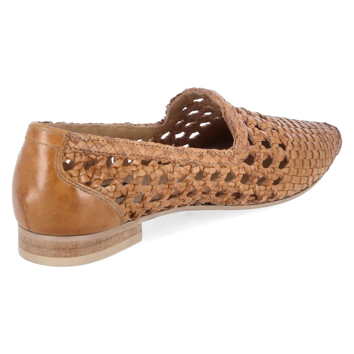 Slipper - cognac