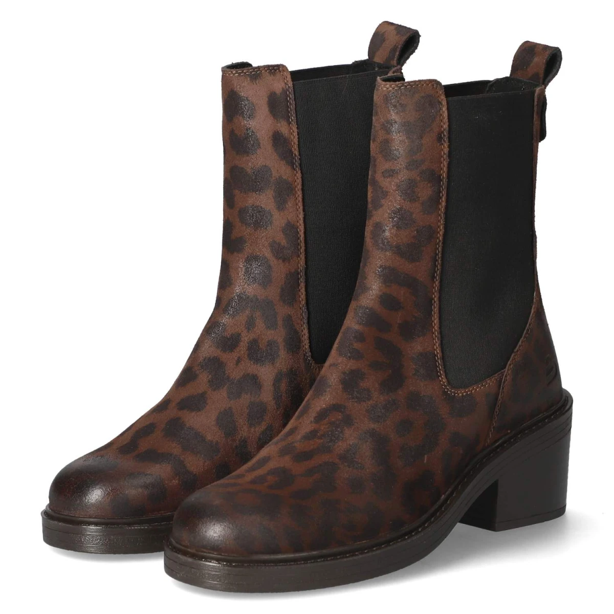 Chelsea Boot - Brown/Leopard